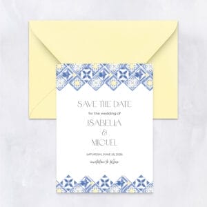 Save The Date Cards | Lemon Mosaic